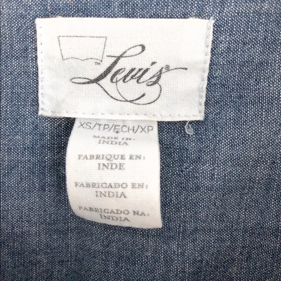 Levi’s denim shirt button down long sleeve - Picture 6 of 8